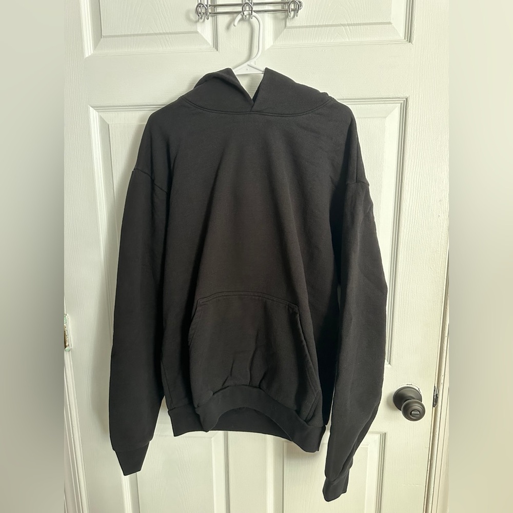 Talentless Men’s Heavyweight Hoodie, Size Large, Color Pitch Black
